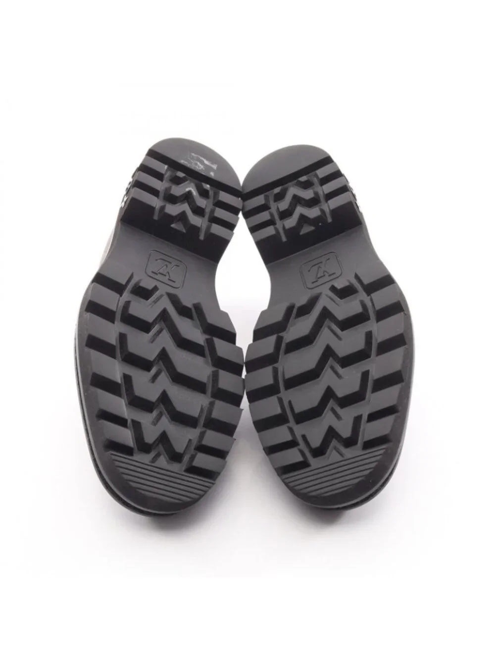 Louis Vuitton Shoes Black Ice Line Monolam Derby Canvas